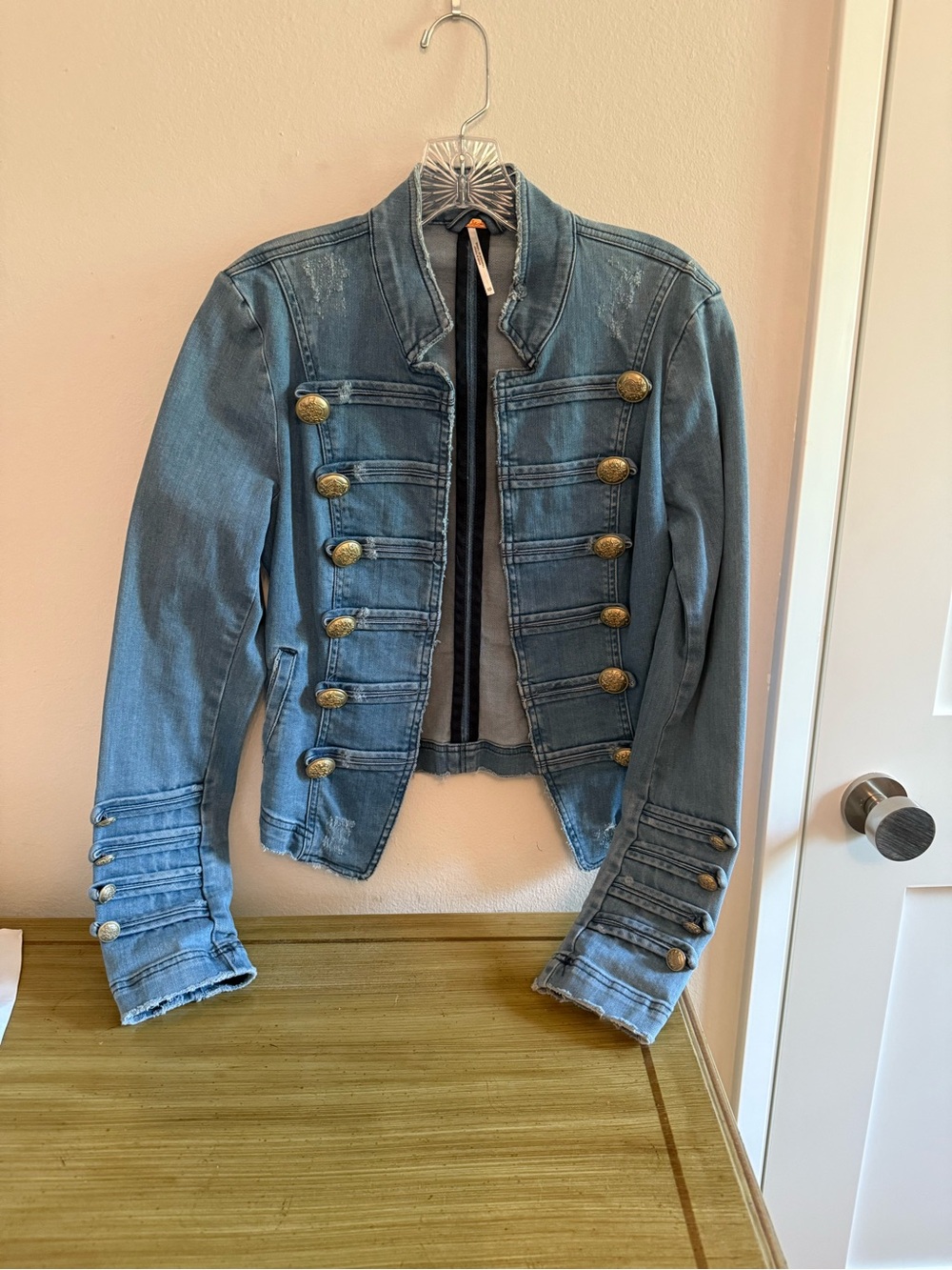 Free People military/band jacket XS excellent condition